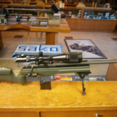 TACTICL 308 WIN; SAKO TRG 22; PREOWNED; ACCUFLITE ARMS;